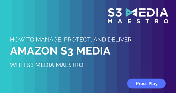 S3 Media Maestro第三方Amazon S3云存储集成WordPress插件 S3 Media Maestro第三方Amazon S3云存储集成WordPress插件