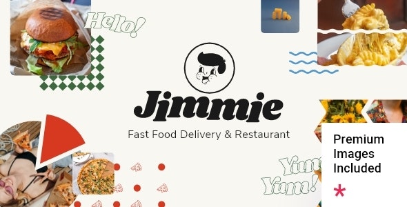 Jimmie快餐外卖和餐厅网站WordPress主题 - 图片1 Jimmie快餐外卖和餐厅网站WordPress主题 - 图片1