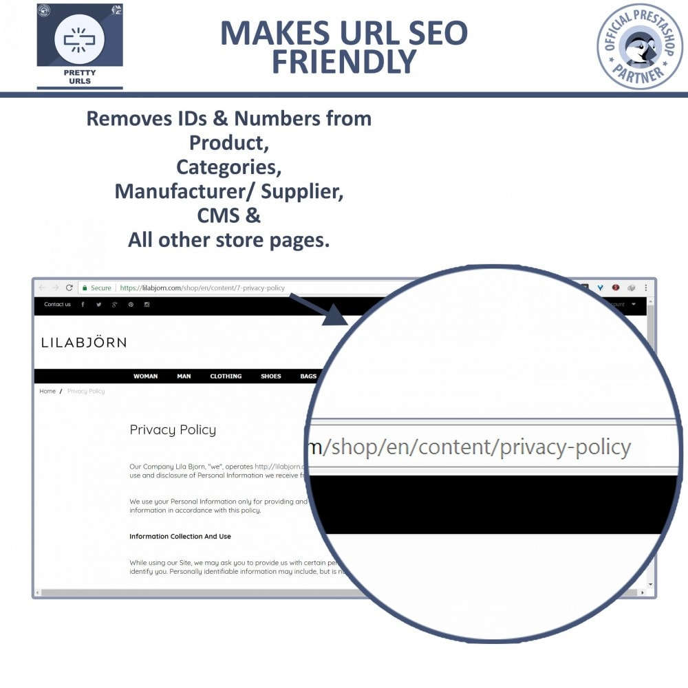 Pretty URLs 3.0 链接美化/SEO友好链接Prestashop插件 - 图片3 Pretty URLs 3.0 链接美化/SEO友好链接Prestashop插件 - 图片3