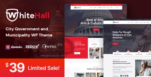 White Hall政治竞选/社会运动/非营利组织网站WordPress主题 - 图片1 White Hall政治竞选/社会运动/非营利组织网站WordPress主题 - 图片1