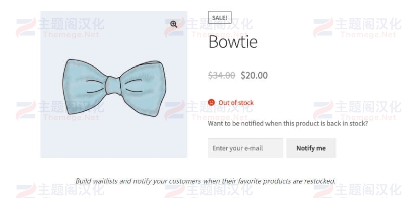 WooCommerce Back In Stock缺货产品到货补货通知插件V1.6.3 - 图片1 WooCommerce Back In Stock缺货产品到货补货通知插件V1.6.3 - 图片1