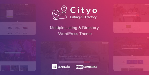 Cityo多行业分类广告目录网站WordPress主题 Cityo多行业分类广告目录网站WordPress主题