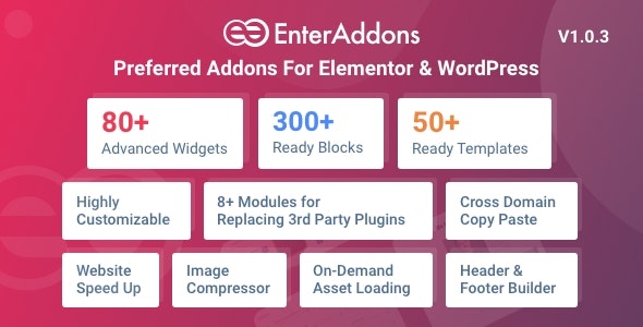 Enter Addons Pro汉化版V1.0.4 页面编辑小部件/块/模板Elementor组件 - 图片1 Enter Addons Pro汉化版V1.0.4 页面编辑小部件/块/模板Elementor组件 - 图片1