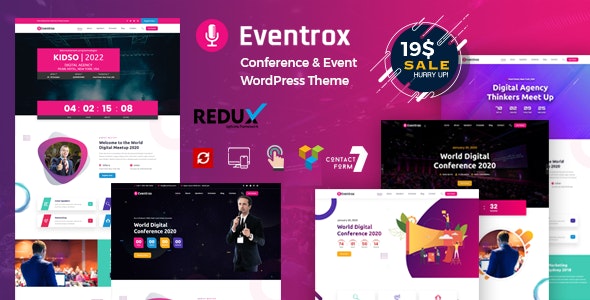 Eventrox学术经济文化交流活动WordPress主题V1.0.1 Eventrox学术经济文化交流活动WordPress主题V1.0.1