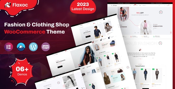 Flaxoc时装服装外贸电商平台WooCommerce主题V1.0.2 Flaxoc时装服装外贸电商平台WooCommerce主题V1.0.2