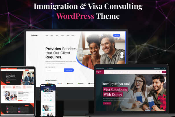 Imigrat(v1.1.6)移民与签证咨询机构网站WordPress主题 - 图片1 Imigrat(v1.1.6)移民与签证咨询机构网站WordPress主题 - 图片1