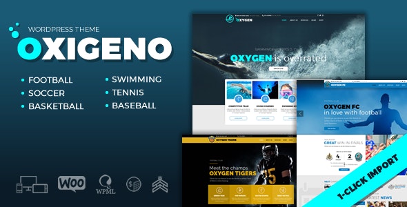 Oxigeno(v1.4.1) 足球俱乐部/运动协会网WordPress主题 - 图片1 Oxigeno(v1.4.1) 足球俱乐部/运动协会网WordPress主题 - 图片1