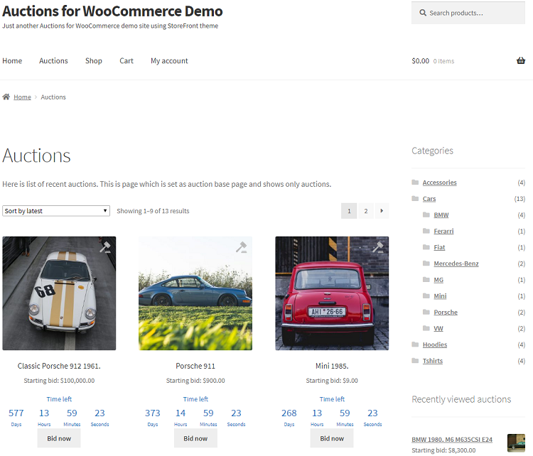 WooCommerce Auctions汉化版(v3.5)商品拍卖竞拍插件 - 图片2 WooCommerce Auctions汉化版(v3.5)商品拍卖竞拍插件 - 图片2