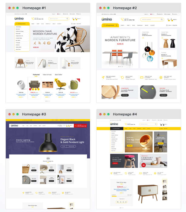 Umina家具和室内装饰品销售网站WooCommerce主题V1.0.6 - 图片2