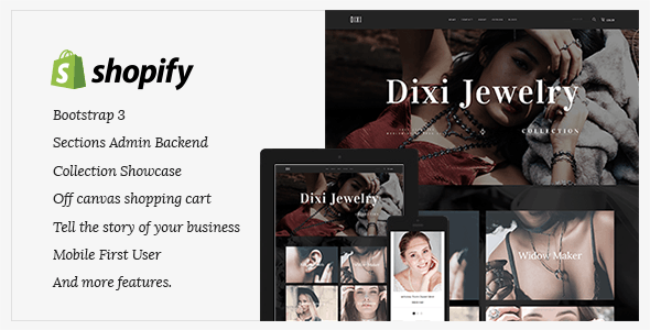 Oxygen Jewelry珠宝首饰在线销售平台Shopify主题V1.2.1 Oxygen Jewelry珠宝首饰在线销售平台Shopify主题V1.2.1