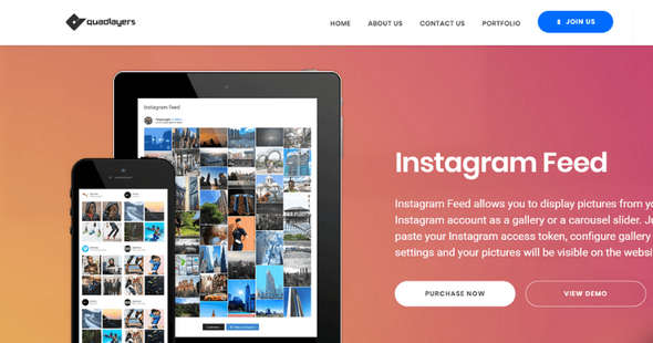 Social Feed Gallery PRO(v4.3.4)社交网站IG图片图库轮播WordPress插件 Social Feed Gallery PRO(v4.3.4)社交网站IG图片图库轮播WordPress插件