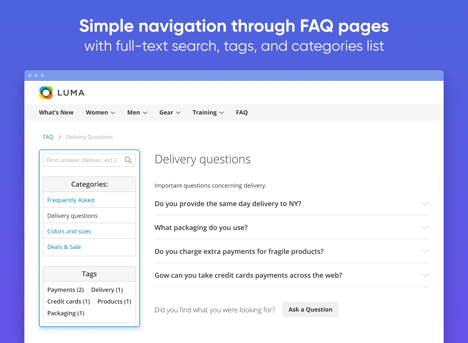 Magento 2跨境电商网站FAQ和客户提问插件V2.12.6 - 图片4