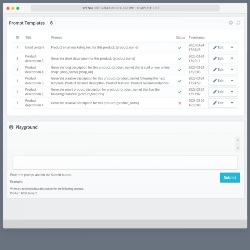 GPTGen智能OpenAI内容生成器Prestashop插件V1.3.5 - 图片3