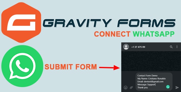 GF重力表单WhatsApp链接器WordPress插件V1.1.1 GF重力表单WhatsApp链接器WordPress插件V1.1.1