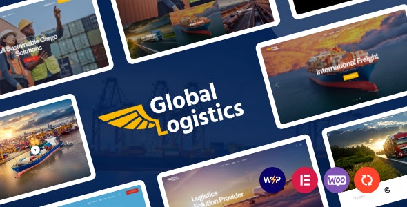 Global Logistics仓储物流企业和运输公司网站WordPress主题 Global Logistics仓储物流企业和运输公司网站WordPress主题
