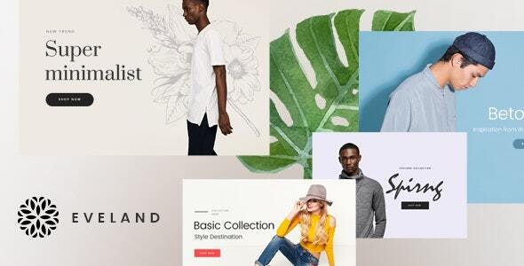 Eveland现代Ajax外贸服饰销售平台Shopify主题V1.0.3 - 图片1 Eveland现代Ajax外贸服饰销售平台Shopify主题V1.0.3 - 图片1