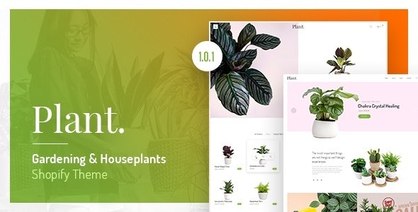 Plant园艺和室内绿植销售平台Shopify主题V1.0.1 - 图片1 Plant园艺和室内绿植销售平台Shopify主题V1.0.1 - 图片1