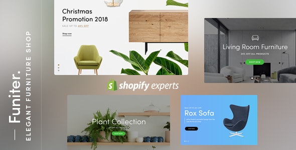 Funiter简约优雅家具家私专卖店Shopify主题 Funiter简约优雅家具家私专卖店Shopify主题