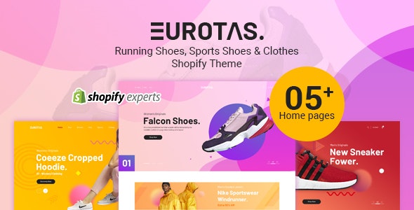 Eurotas跑鞋|运动鞋|运动服跨境销售平台Shopify主题V1.0 Eurotas跑鞋|运动鞋|运动服跨境销售平台Shopify主题V1.0