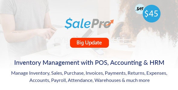 SalePro破解版V3.10.1 全开源POS|HRM|企业库存管理Laravel网站源码 SalePro破解版V3.10.1 全开源POS|HRM|企业库存管理Laravel网站源码