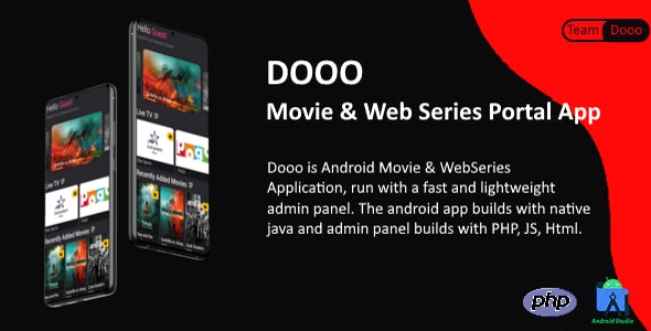 Dooo破解版V2.5.5 影视网剧综艺节目门户Android手机APP源码 - 图片1 Dooo破解版V2.5.5 影视网剧综艺节目门户Android手机APP源码 - 图片1