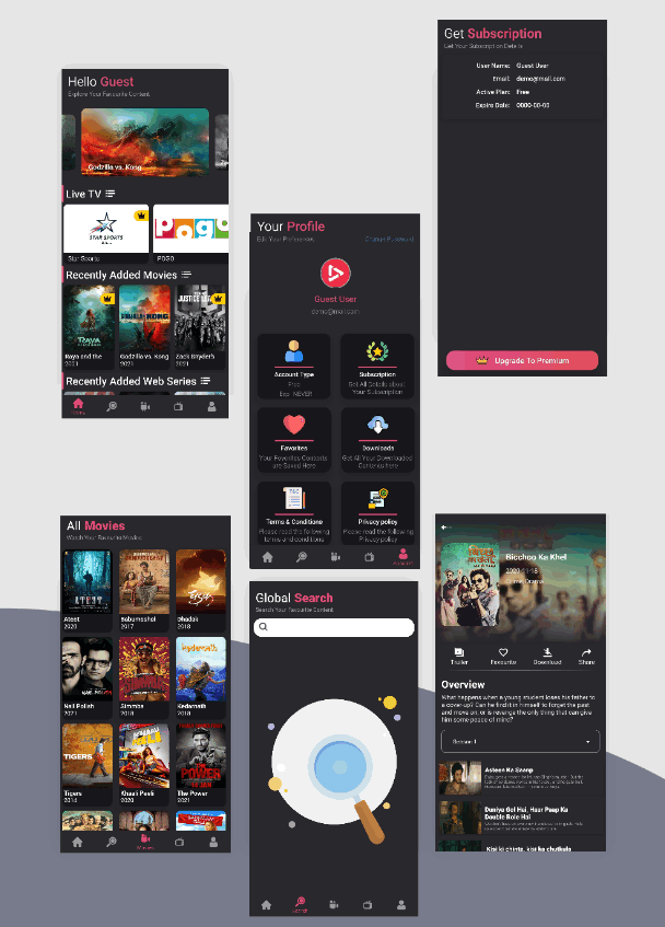Dooo破解版V2.5.5 影视网剧综艺节目门户Android手机APP源码 - 图片2 Dooo破解版V2.5.5 影视网剧综艺节目门户Android手机APP源码 - 图片2