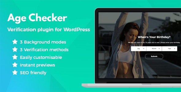 Age Checker破解版V1.3.1 成人网站年龄验证器WordPress插件 Age Checker破解版V1.3.1 成人网站年龄验证器WordPress插件