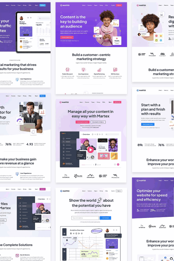 Martex汉化版V1.0.5 小程序和SaaS软件APP落地页网站WordPress主题 - 图片3