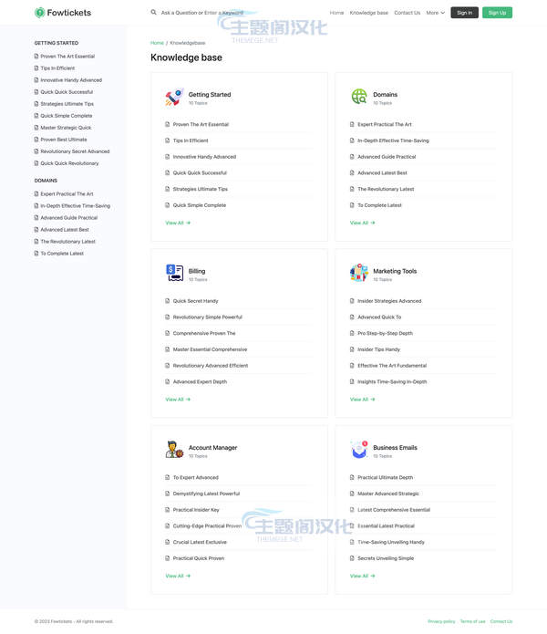 Fowtickets破解版V2.0 客户支持工单系统和知识库PHP网站源码 - 图片4 Fowtickets破解版V2.0 客户支持工单系统和知识库PHP网站源码 - 图片4