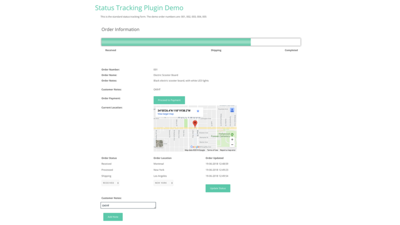 Ultimate Status Tracking汉化版V3.3.8 订单状态跟踪WooCommerce插件 - 图片4 Ultimate Status Tracking汉化版V3.3.8 订单状态跟踪WooCommerce插件 - 图片4