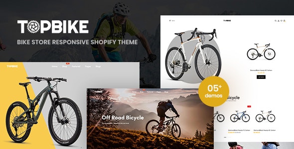 TopBike山地自行车销售网店Shopify主题 TopBike山地自行车销售网店Shopify主题