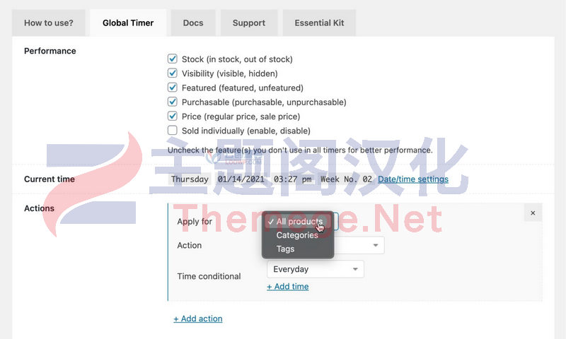 WPC Product Timer Pro汉化版 | 产品可购买时段WooCommerce插件 - 图片2 WPC Product Timer Pro汉化版 | 产品可购买时段WooCommerce插件 - 图片2