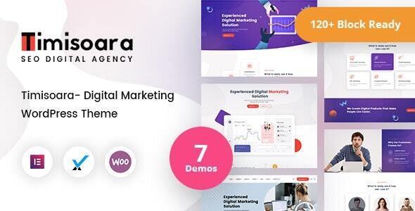 Timisoara汉化版 | 含7演示网络营销机构网站WordPress主题 Timisoara汉化版 | 含7演示网络营销机构网站WordPress主题