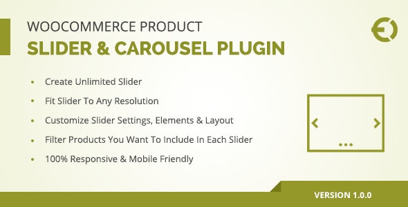 Product Slider & Carousel汉化版V1.1.5 商品滑块轮播展示WooCommerce插件 - 图片1 Product Slider & Carousel汉化版V1.1.5 商品滑块轮播展示WooCommerce插件 - 图片1
