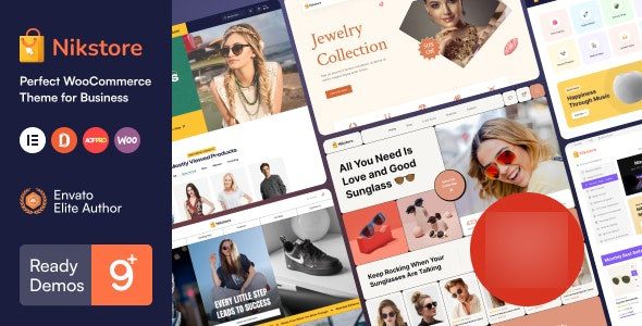 Nikstore独特设计布局跨境电商WooCommerce主题 Nikstore独特设计布局跨境电商WooCommerce主题