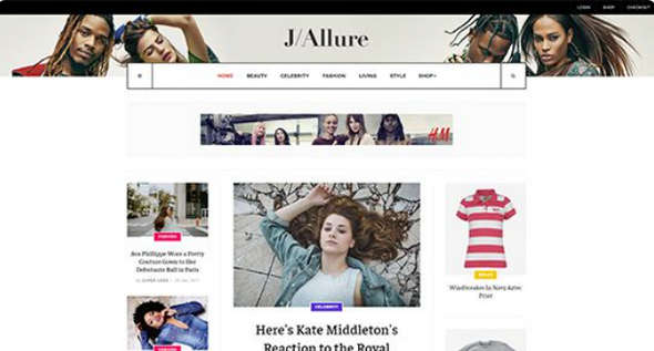 JA Allure潮流时尚杂志网Joomla网站模板V2.0.6 JA Allure潮流时尚杂志网Joomla网站模板V2.0.6