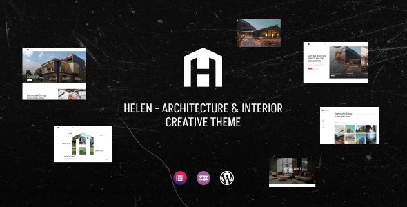 Helen创意建筑和室内设计官网WordPress主题V1.1 Helen创意建筑和室内设计官网WordPress主题V1.1