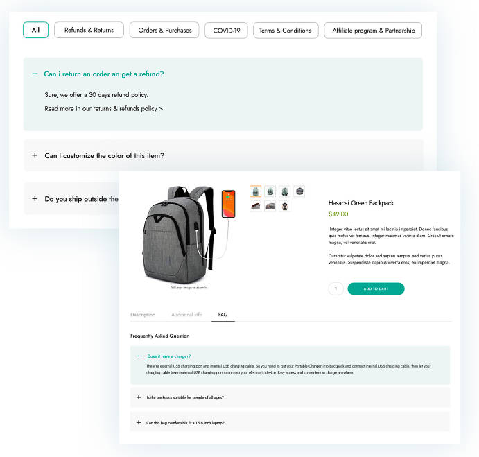YITH FAQ Premium汉化版V2.36.1 网站FAQ问答区WordPress插件 - 图片2 YITH FAQ Premium汉化版V2.36.1 网站FAQ问答区WordPress插件 - 图片2