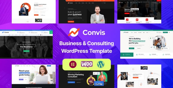 Convis金融保险商业咨询网站模板WordPress主题 - 图片1 Convis金融保险商业咨询网站模板WordPress主题 - 图片1