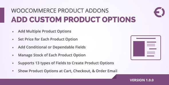 WooCommerce Custom Product Options自定义产品选项插件V3.1.8 - 图片1 WooCommerce Custom Product Options自定义产品选项插件V3.1.8 - 图片1