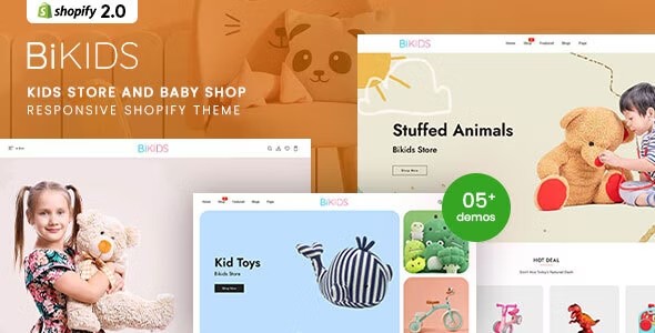 Bikids婴幼儿用品和童装店Shopify主题 Bikids婴幼儿用品和童装店Shopify主题