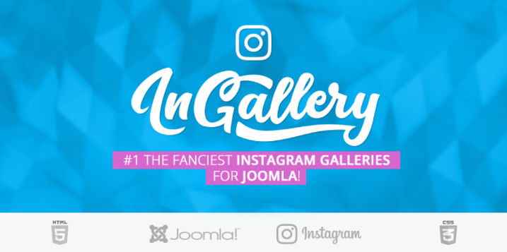 inGallery画廊中显示Instagram媒体Joomla插件V2.3.0 inGallery画廊中显示Instagram媒体Joomla插件V2.3.0