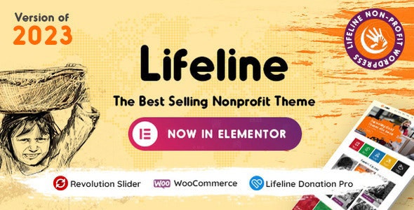 Lifeline非营利和慈善WordPress主题V9.0.1 Lifeline非营利和慈善WordPress主题V9.0.1