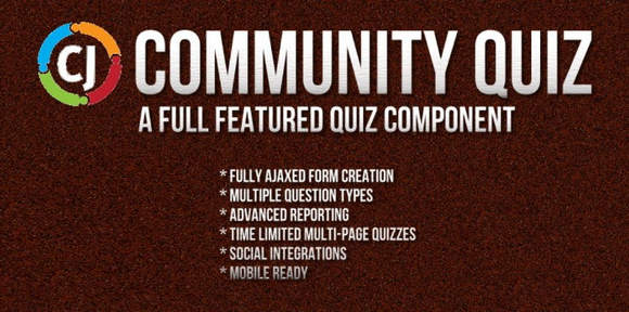 Community Quiz考试测验测试Joomla插件V7.1.2 Community Quiz考试测验测试Joomla插件V7.1.2