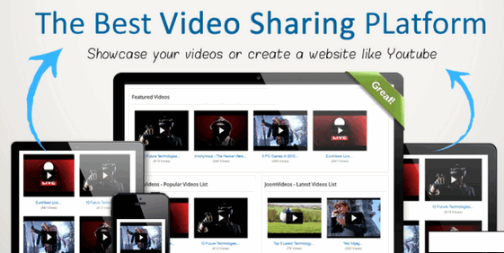 JoomVideos视频导入器和视频播放器Joomla插件V1.6.4.1 JoomVideos视频导入器和视频播放器Joomla插件V1.6.4.1
