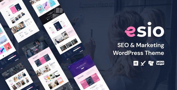 Esio(v1.6)网站SEO服务和市场营销机构WordPress主题 Esio(v1.6)网站SEO服务和市场营销机构WordPress主题