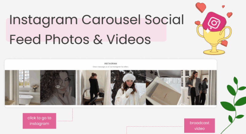 SocialFeed社交网Instagram照片和视频轮播器Prestashop插件V7.0.6 - 图片1 SocialFeed社交网Instagram照片和视频轮播器Prestashop插件V7.0.6 - 图片1