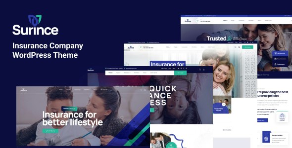 Surince WordPress主题_保险公司网站模板 Surince WordPress主题_保险公司网站模板