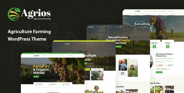 Agrios WordPress主题_农业生产加工企业网站模板 Agrios WordPress主题_农业生产加工企业网站模板
