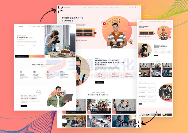 Onekorse在线培训行业和在线课程市场WordPress主题V1.0.2 - 图片1 Onekorse在线培训行业和在线课程市场WordPress主题V1.0.2 - 图片1
